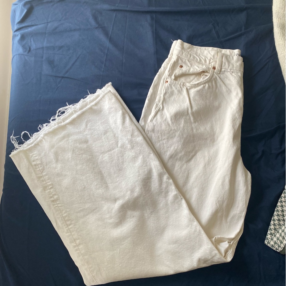 Zara Wideleg Mom Jean Sz 8